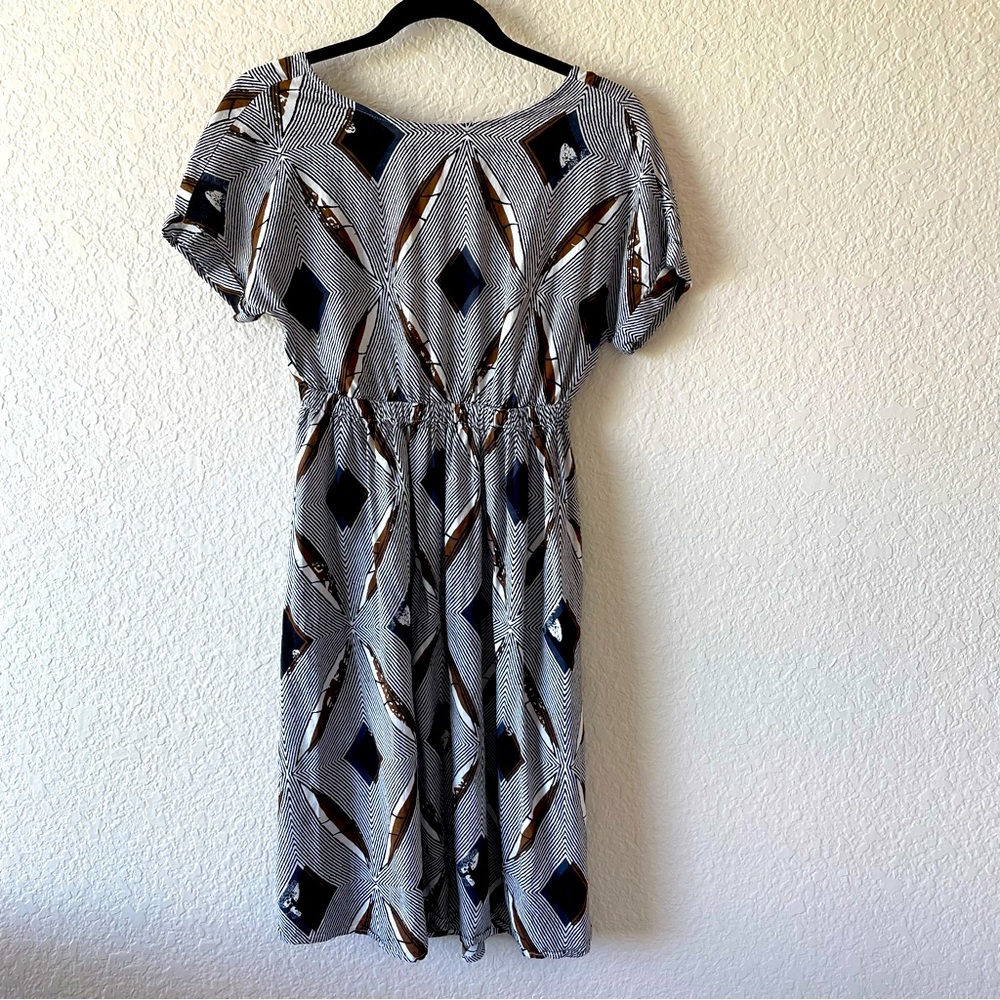 Striped TieBack Dress
